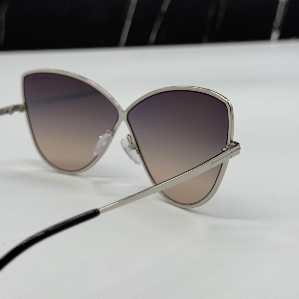 NEW TOM FORD TF569 16B WOMEN BUTTERFLY SUNGLASSES TOM FORD ELISE-02 FT0569/S 16B - Picture 7 of 11